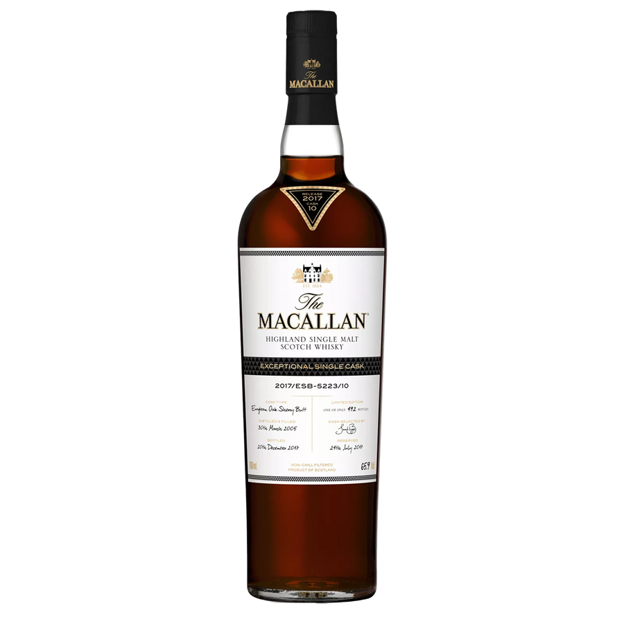 The Macallan Exceptional Single Cask 2018/ESH-3917/10