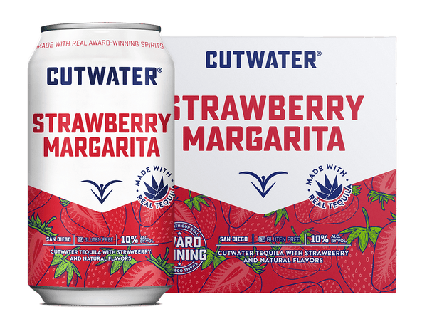 Cutwater Strawberry Margarita ( 4 cans)