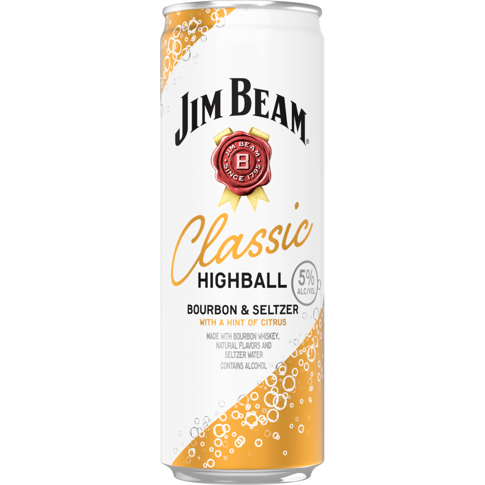 Jim Beam Jim Beam Classic Highball Cocktails Ready-to-Drink 4x355ml