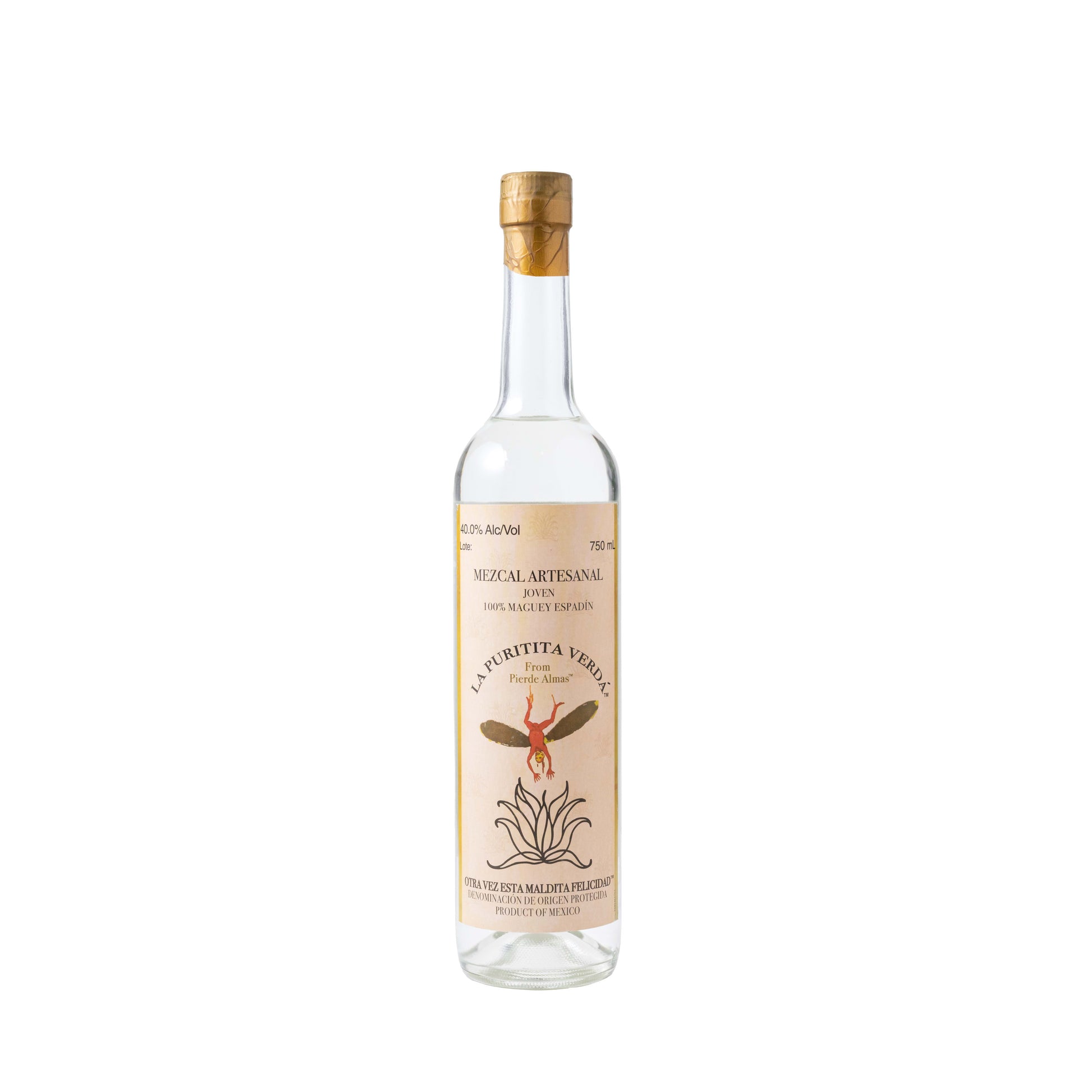 La Puritita Verda Mezcal 750 ml