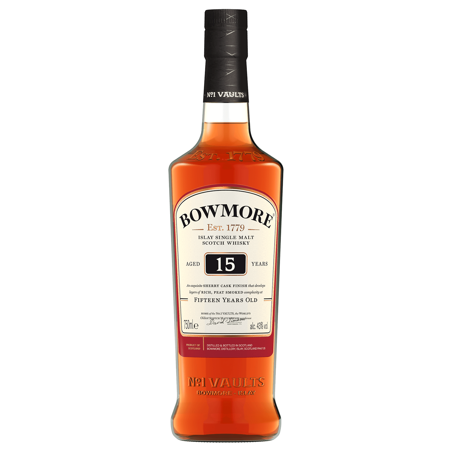 Bowmore Single Malt 15 year 750 ml