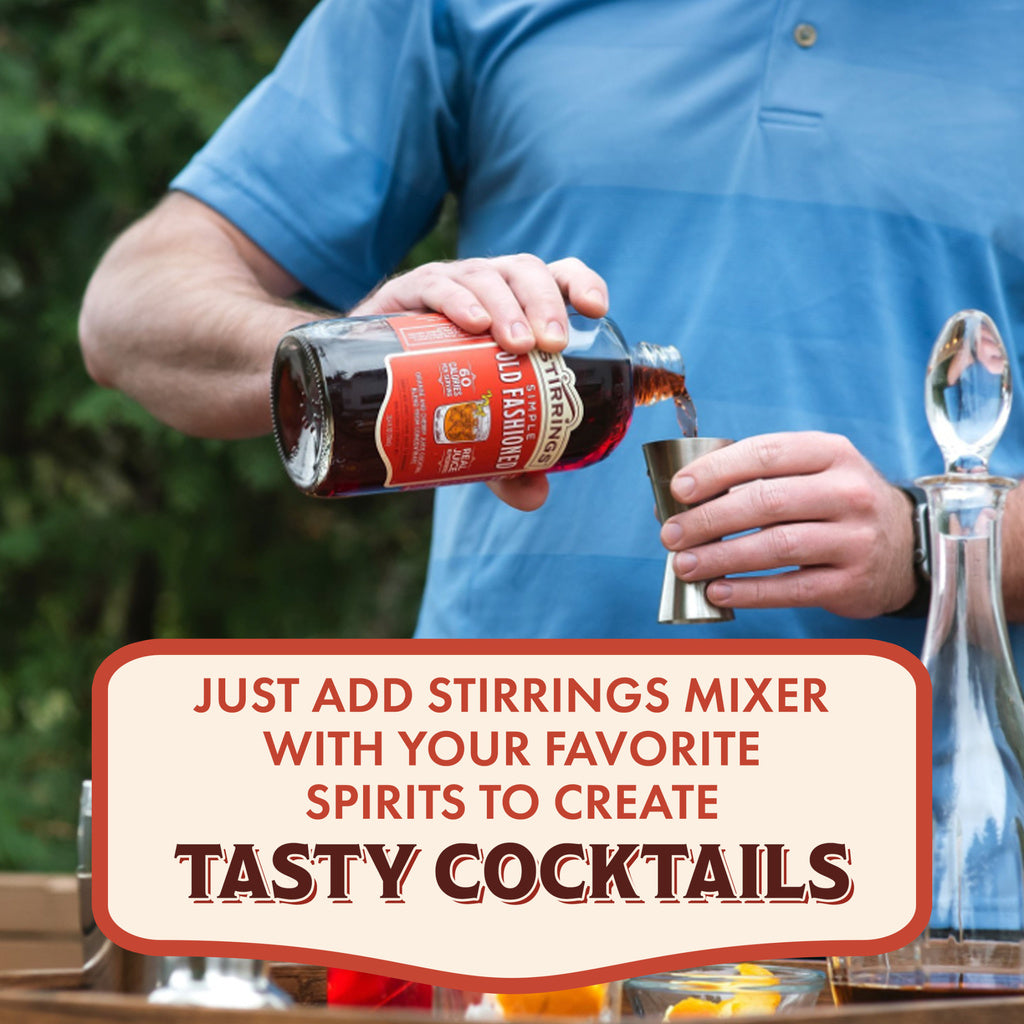 Stirrings Old Fashioned Cocktail Mix 750 ml product image 5