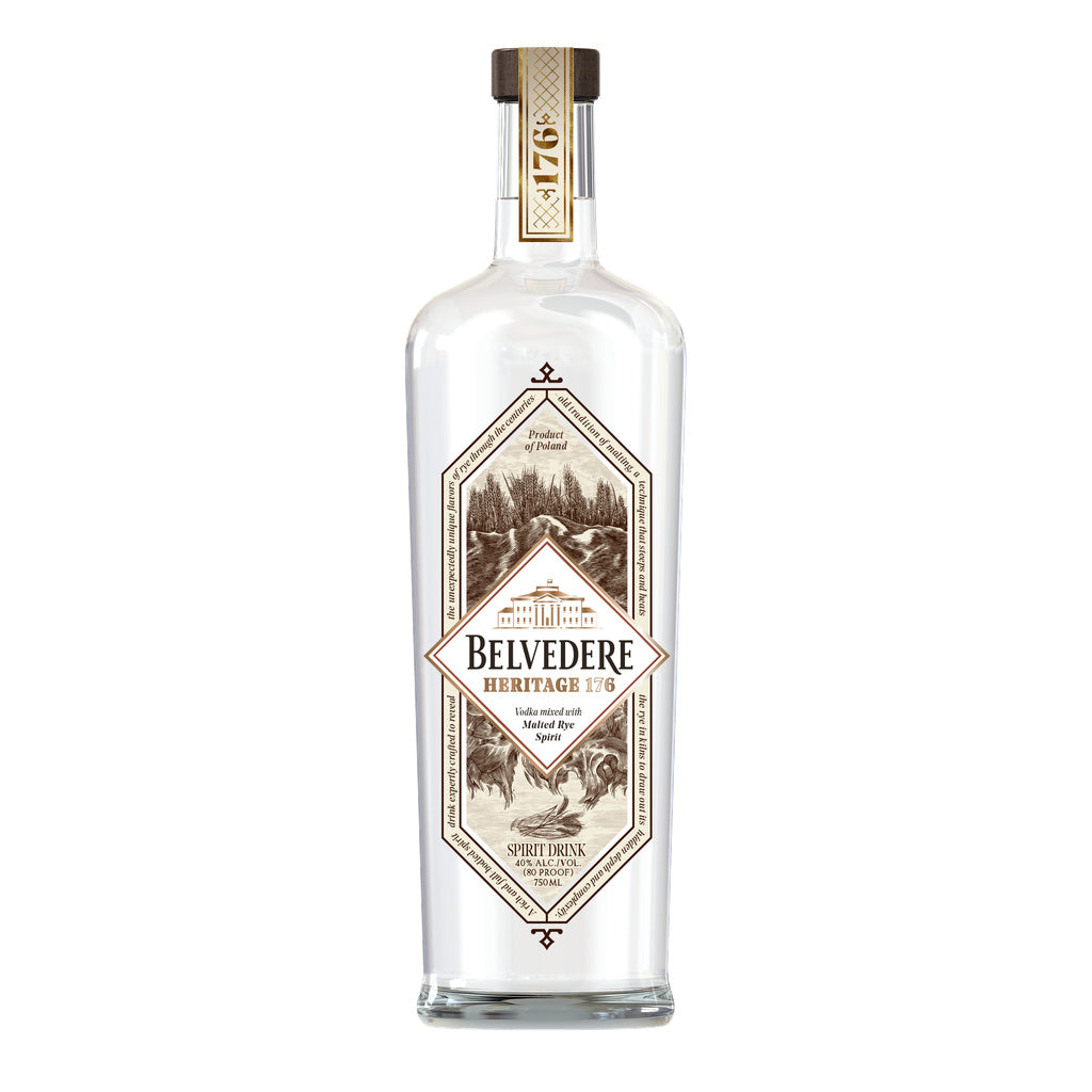 Heritage Belvedere Heritage 176 Malted Rye Spirit 80 Proof 1 L