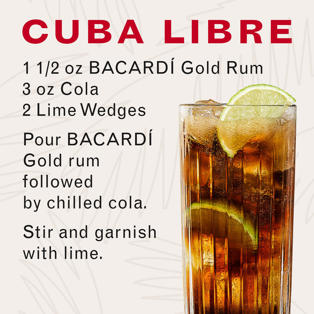 Bacardi Gold Rum 750 ml product image 3