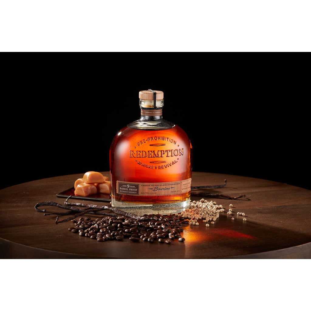 Redemption 9 Year Old Barrel Proof Bourbon Whiskey 750 ml product image 2