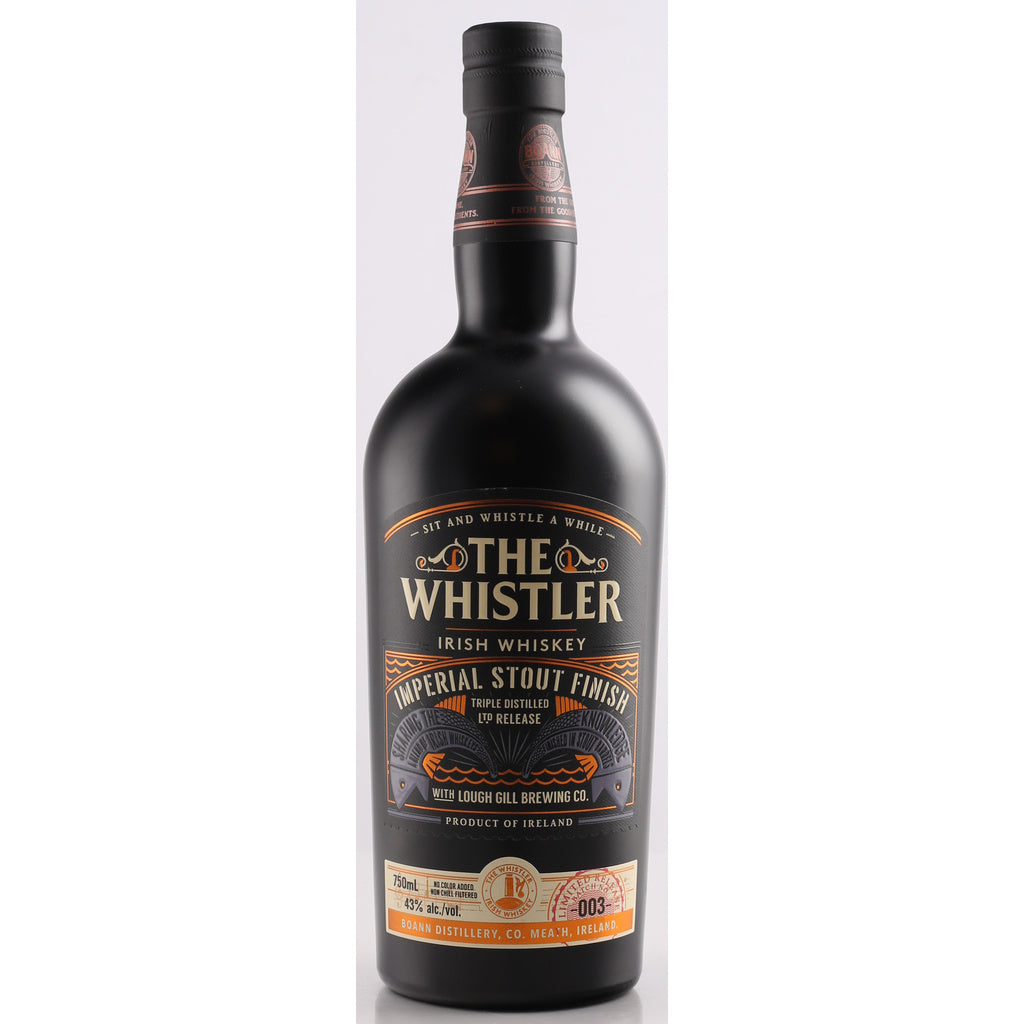 The Whistler Irish Whiskey Imperial Stout Cask Triple Distilled 750 ml