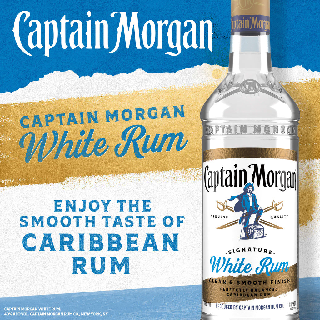 Captain Morgan White Rum 750 ml product image 2