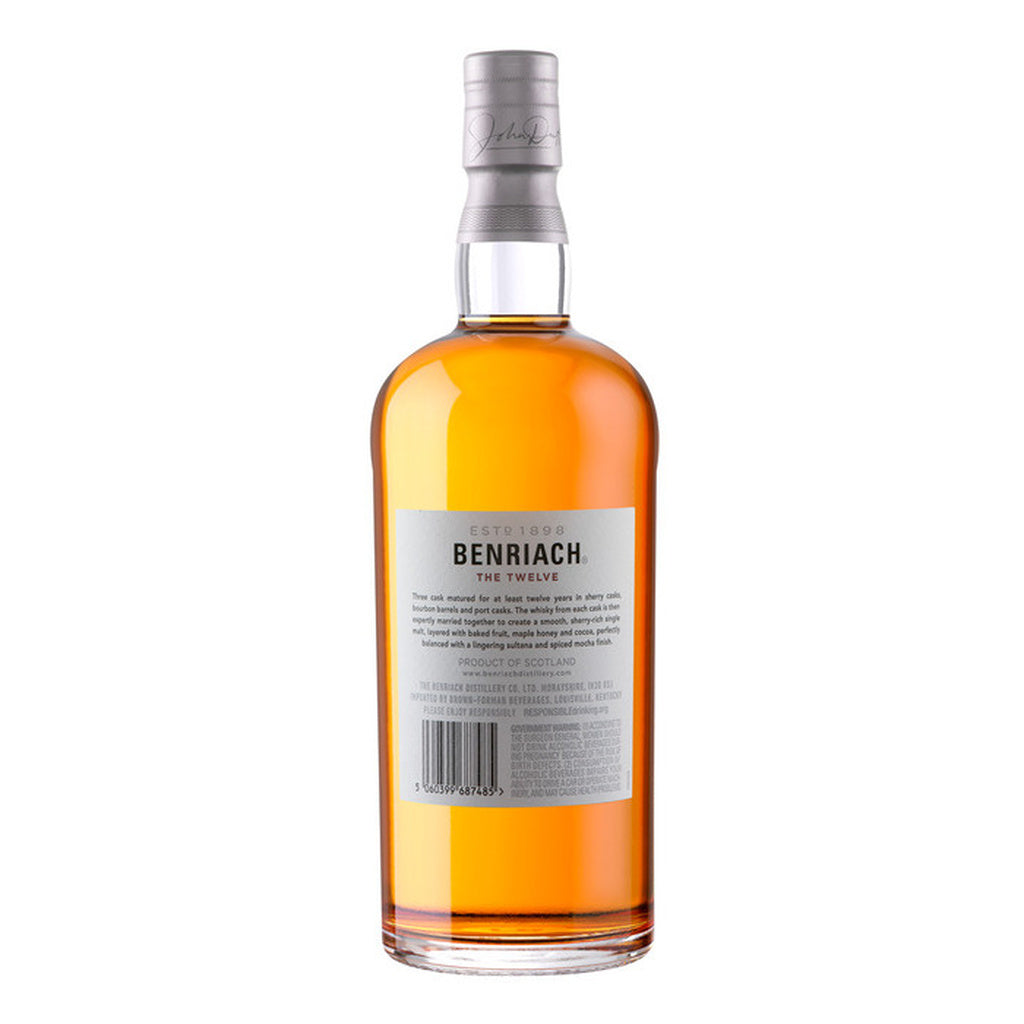 Benriach The Twelve Speyside Single Malt Scotch Three Cask Matured 12 year 750 ml product image 8
