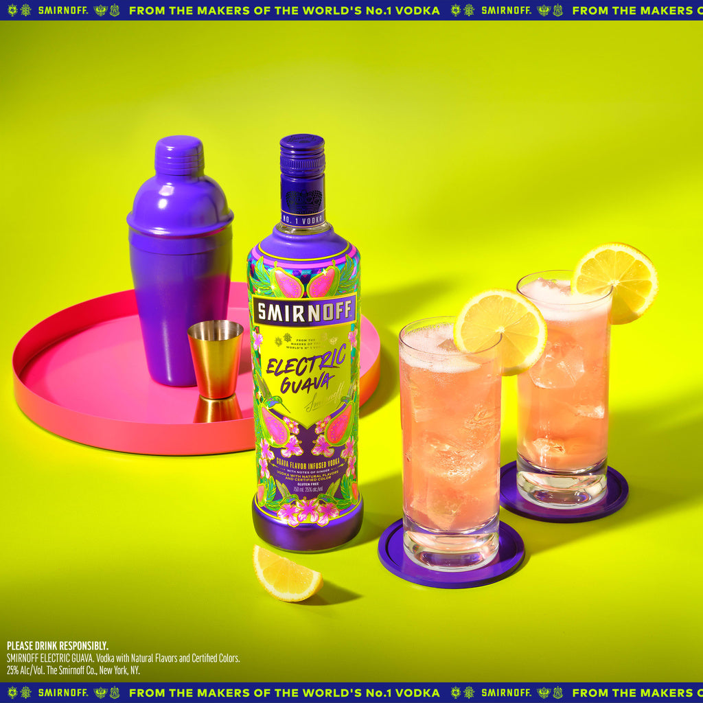 Smirnoff Electric Guava Vodka 750 ml product image 10