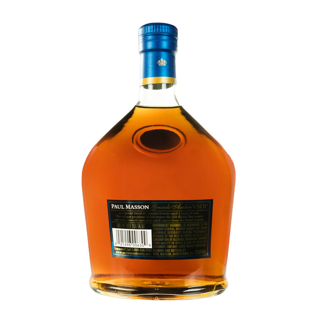 Paul Masson VSOP Grande Amber Brandy 750 ml product image 7