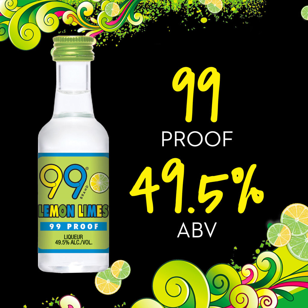 99 Brand Lemon Lime (12pack) 50 ml product image 5