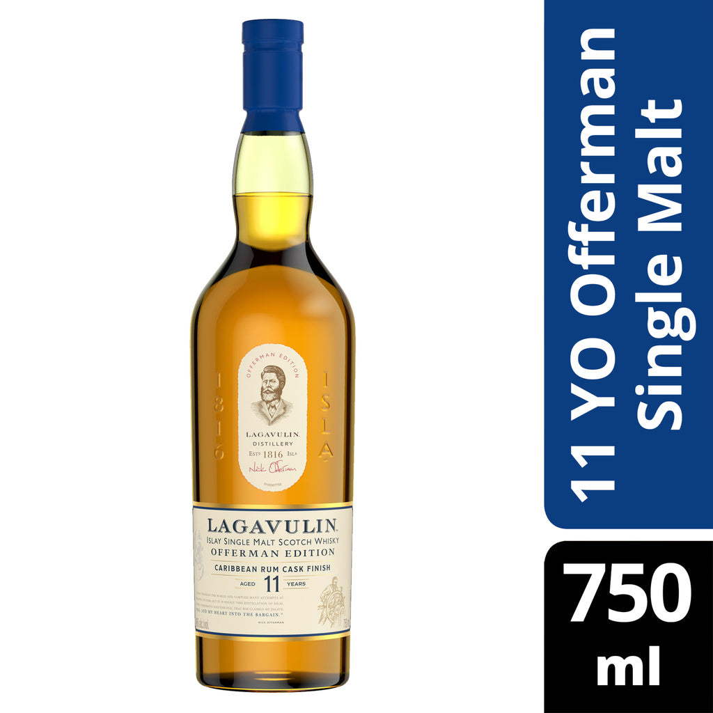 Lagavulin Distillery Offerman Edition Caribbean Islay Single Malt Scotch Rum Cask 11 year 750 ml product image 4