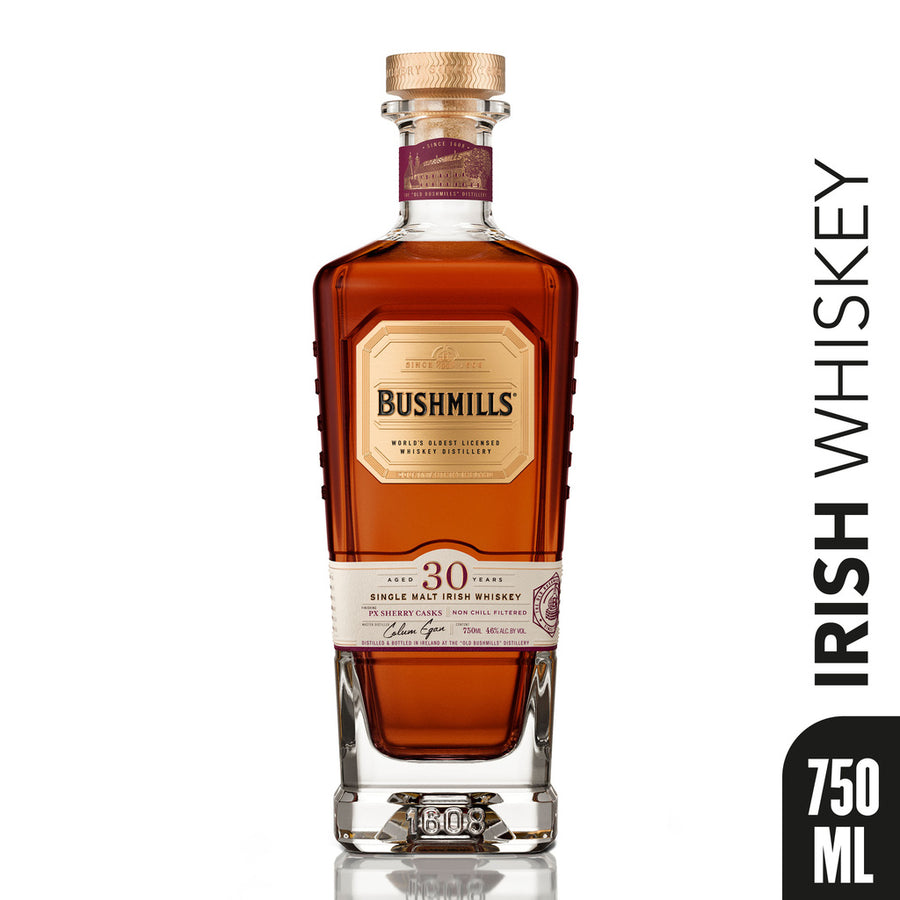 Bushmills Single Malt Scotch Whiskey PX Sherry Cask 30 year