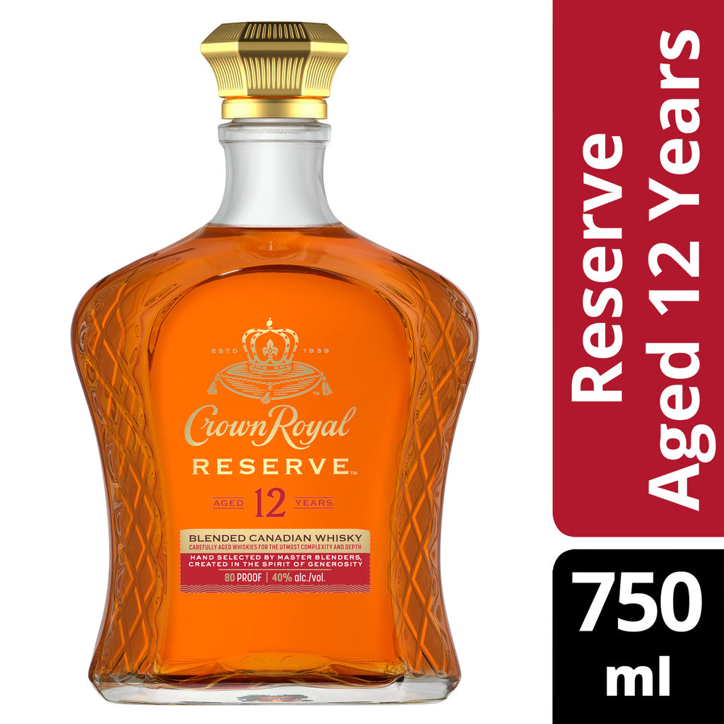Crown Royal Reserve Blended Canadian Whisky 12 year 750 ml