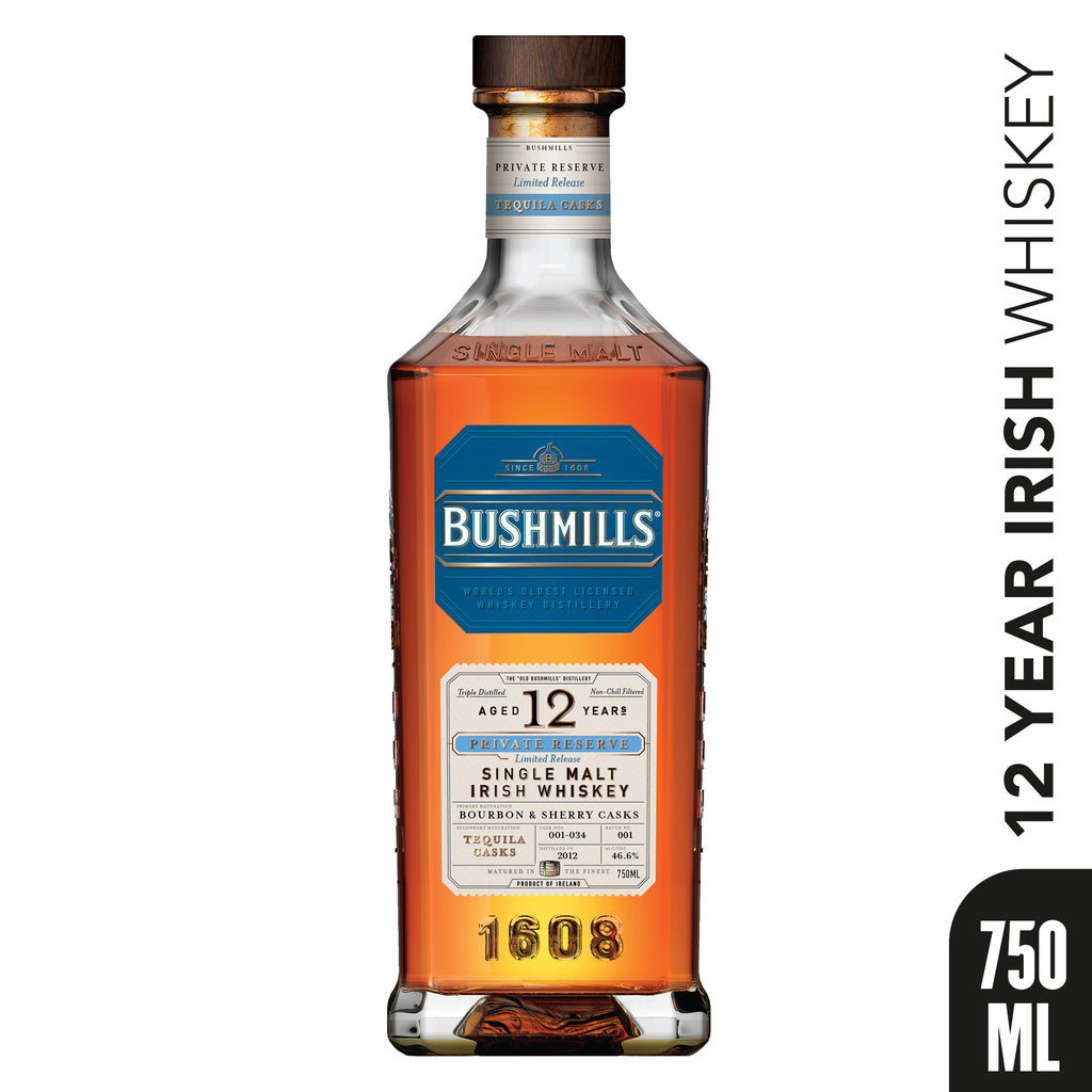 Bushmills Private Reserve Tequila Cask Whiskey 12 Years 750 ml product image 8