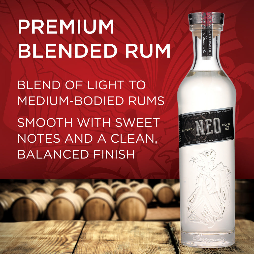 Facundo Neo Silver Rum 750 ml product image 3