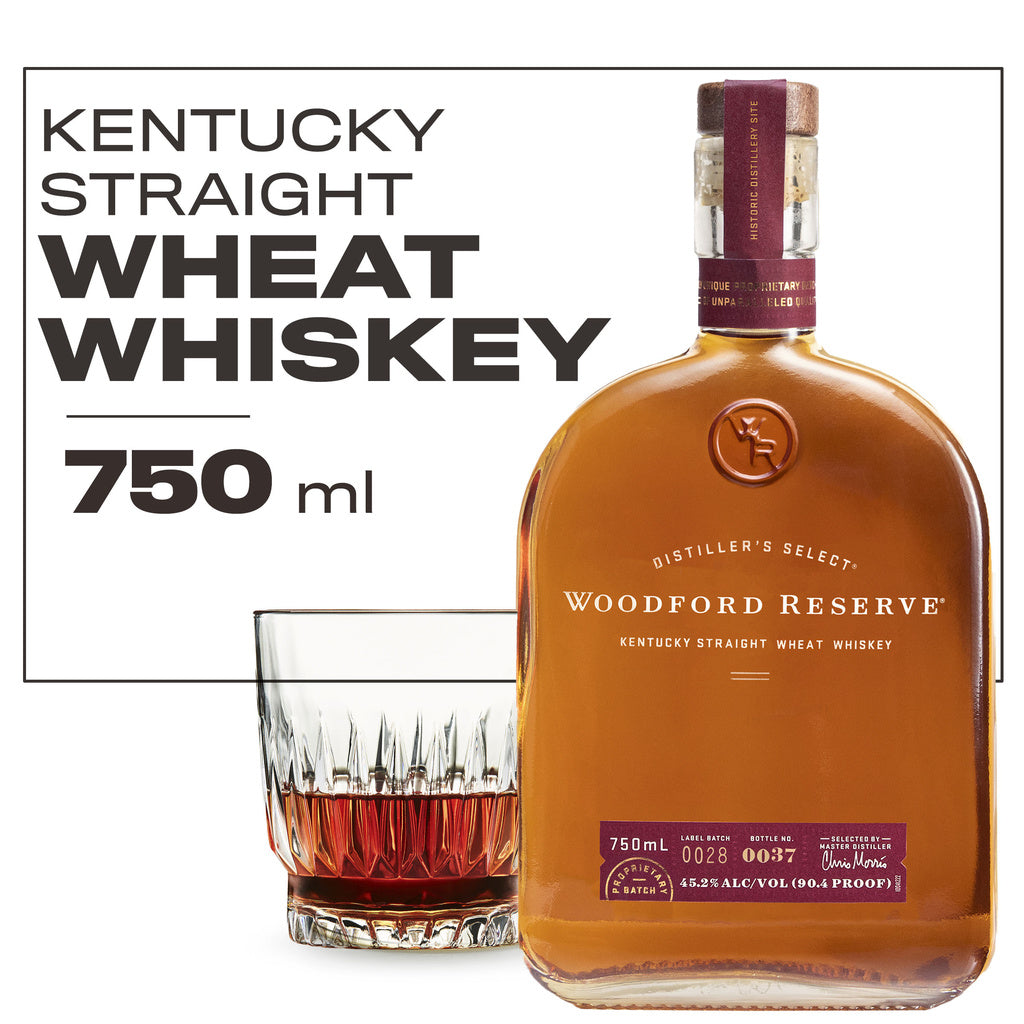 Woodford Reserve Straight Wheat Whiskey 750 ml product image 3
