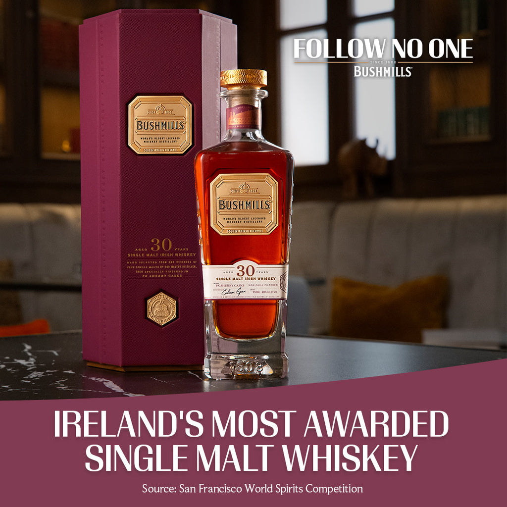Bushmills Single Malt Scotch Whiskey PX Sherry Cask 30 year 750 ml product image 14