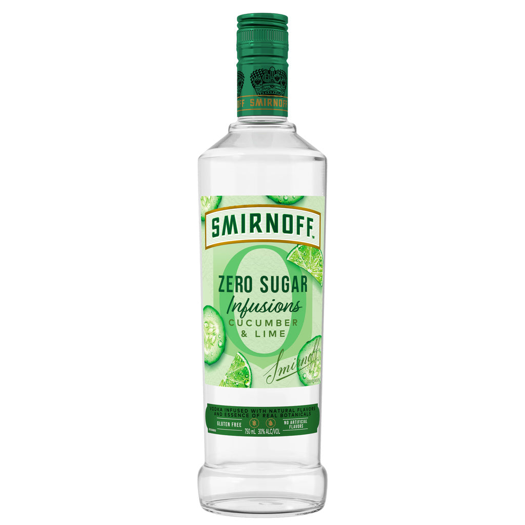Smirnoff Infusions Cucumber and Lime 750 ml product image 2