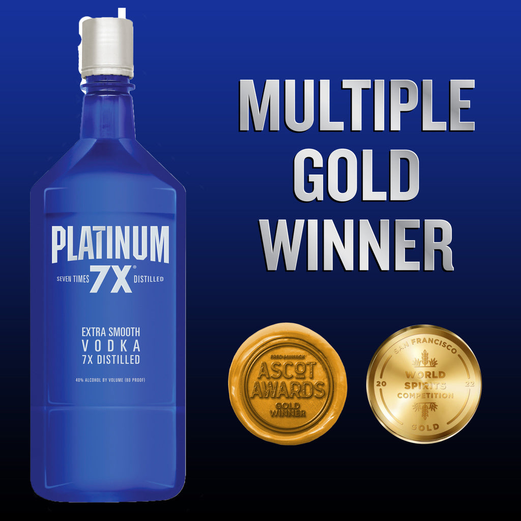 Platinum 7X Vodka 1.75 L product image 7