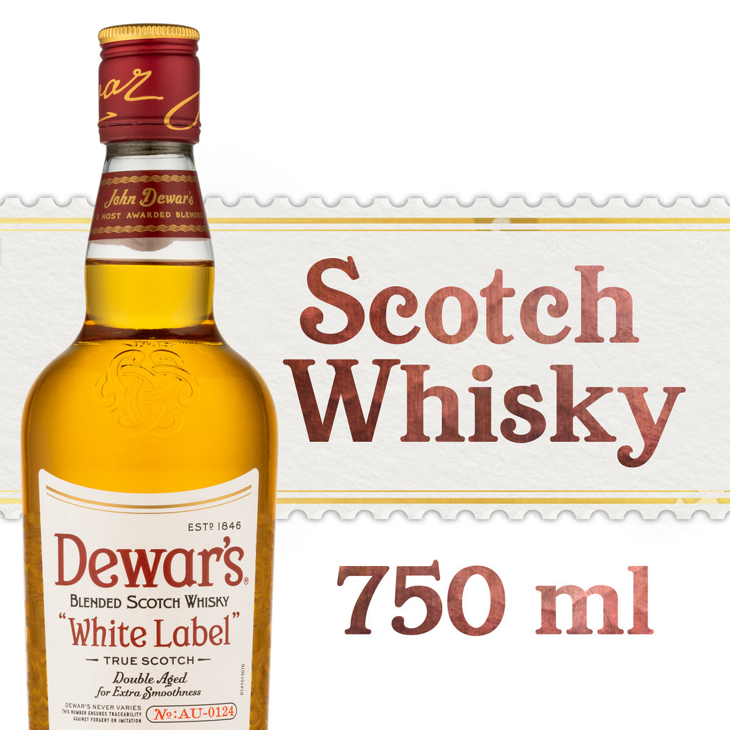 Dewars White Label Scotch 750 ml