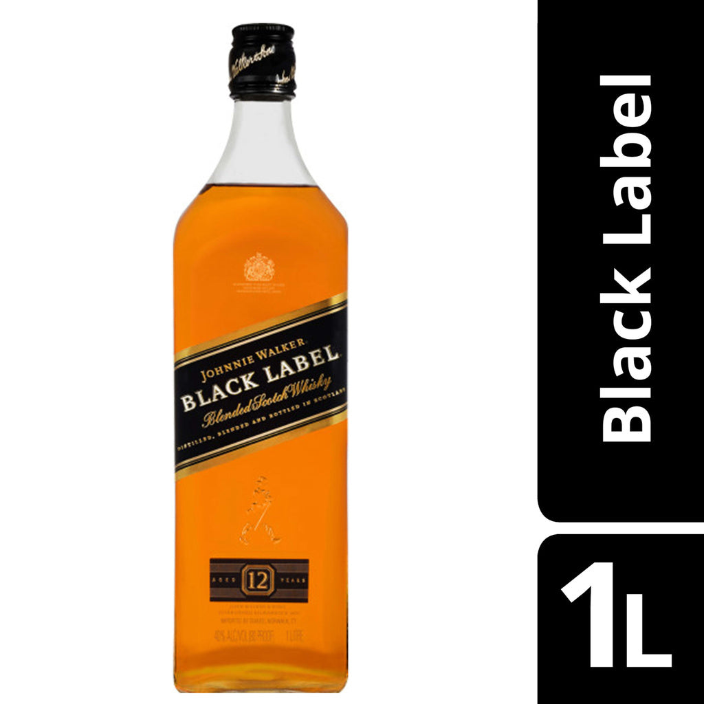 Johnnie Walker Black Label 12 year 1 L