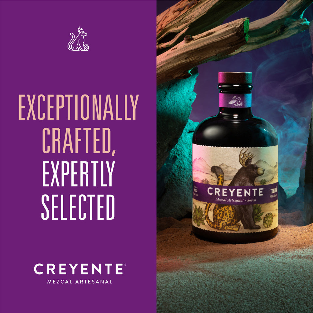 Creyente Mezcal Artesanal Joven Tobala 750 ml product image 19
