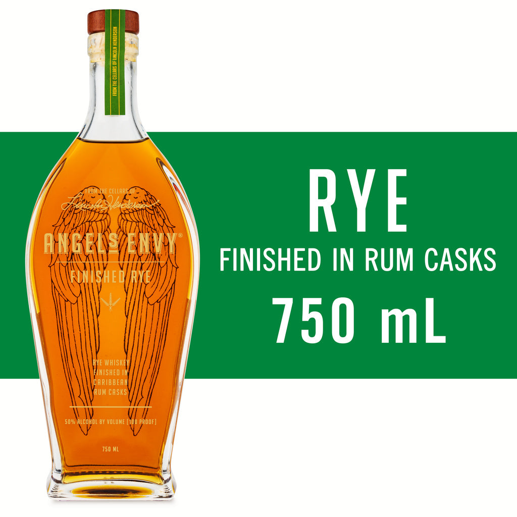 Angels Envy Rye Finished in Caribbean Rum Casks 750 ml