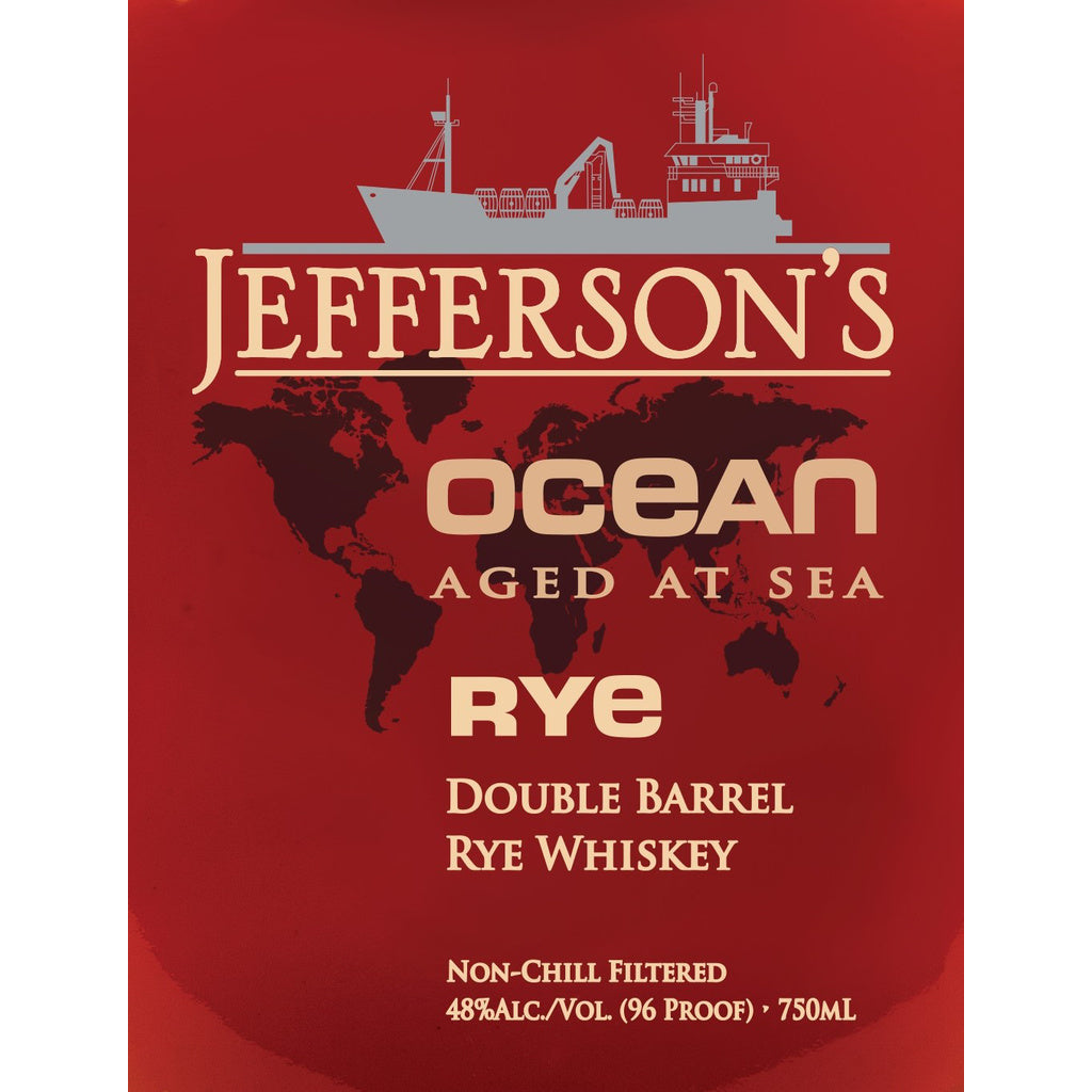 Jeffersons Voyage 26 Ocean Aged At Sea Double Barrel Rye 750 ml product image 2