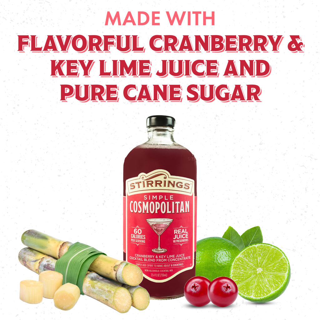 Stirrings Simple Cosmopolitan Cocktail Mix 750 ml product image 4