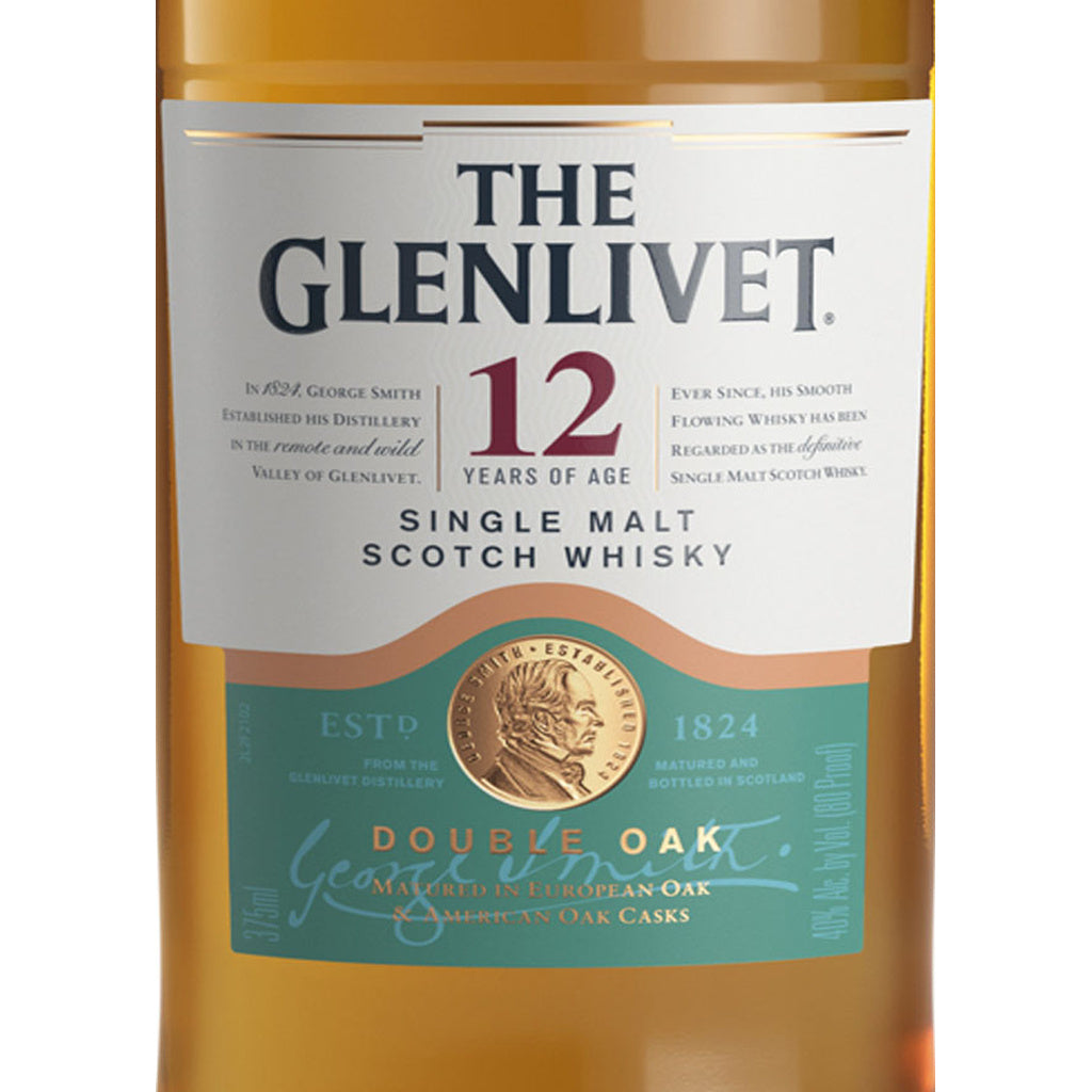 The Glenlivet Single Malt Scotch Whisky 12 year 375 ml product image 10