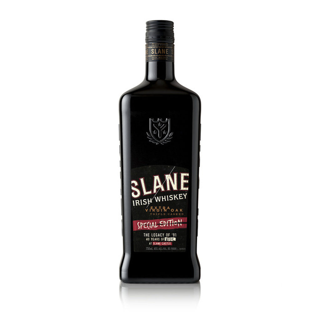 Slane Irish Extra Virgin Oak Triple Casked Special Edition The Legacy of 81 40th Anniversary 750 ml