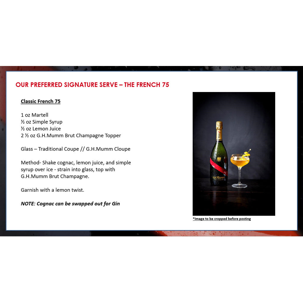 G.H. Mumm G.H. Mumm Grand Cordon Brut Champagne 750 ml product image 4