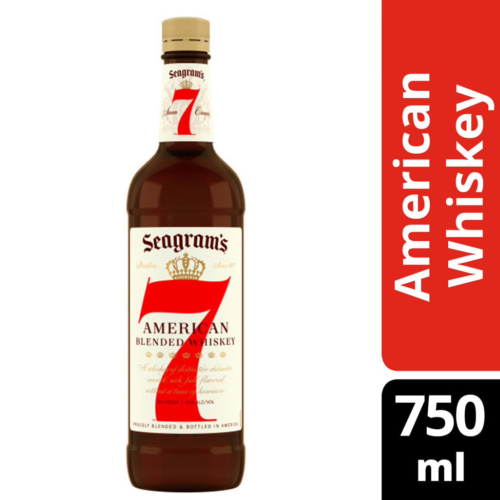 Seagram's 7 Crown American Blended Whiskey 750 ml