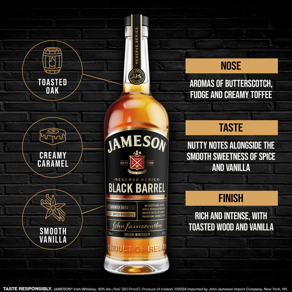 Jameson Black Barrel 750 ml product image 5