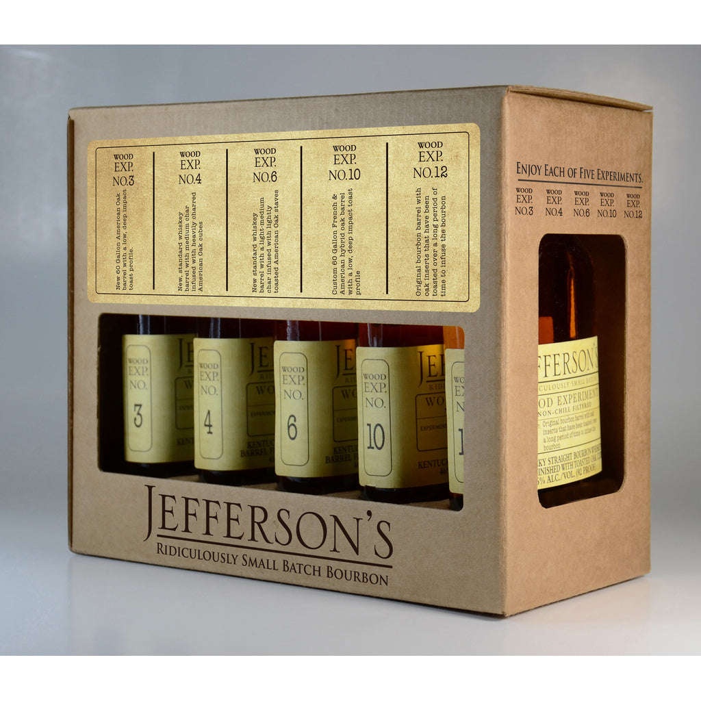 Jeffersons Wood Experiment Collection (5pk) 200 ml