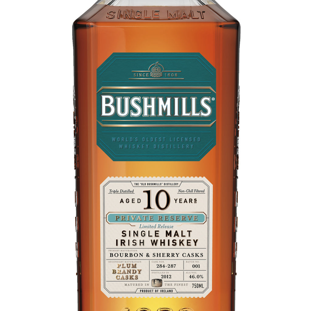 Bushmills Private Reserve Plum Brandy Cask Whiskey 750 ml product image 8