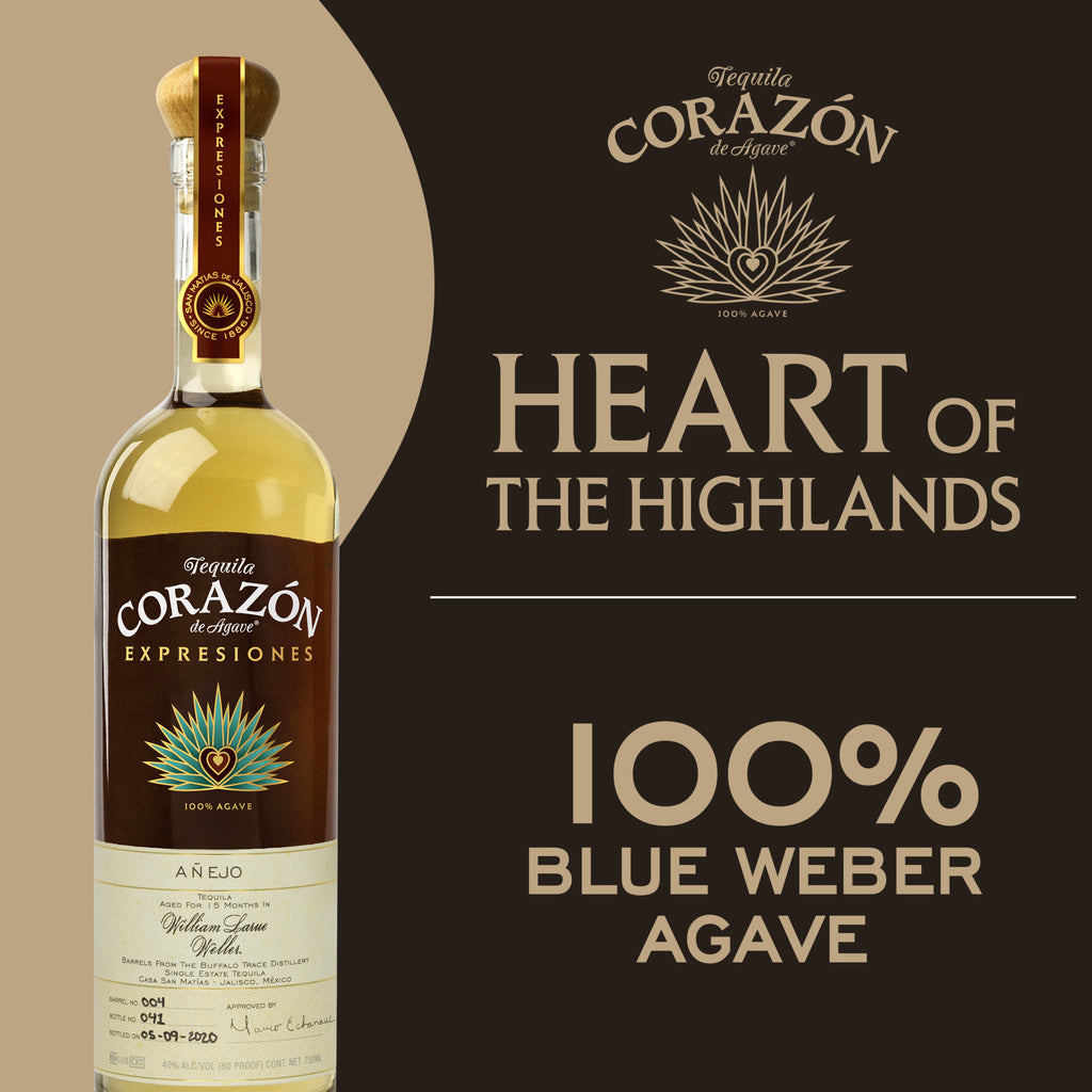 Tequila Corazon Expresiones Añejo William Larue Weller Batch 013 750 ml product image 8