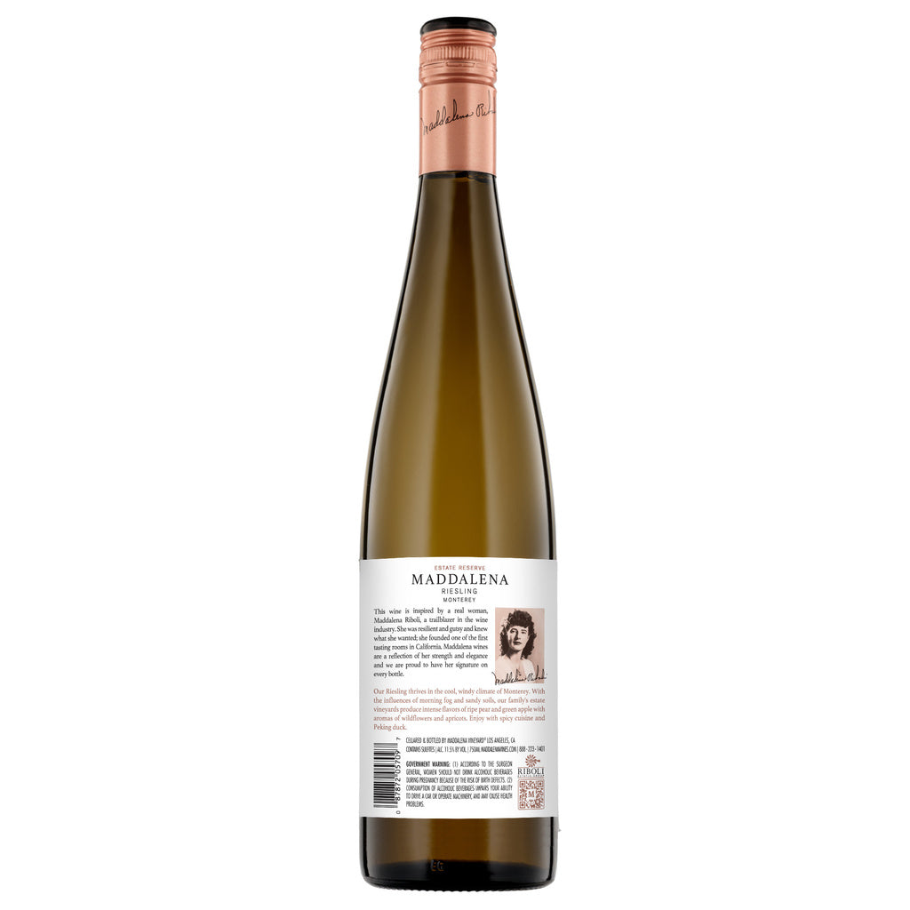 Maddalena Riesling Monterey 2019 750 ml product image 7