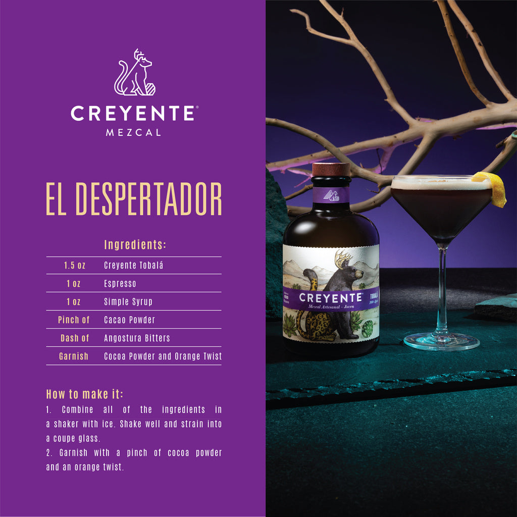 Creyente Mezcal Artesanal Joven Tobala 750 ml product image 18