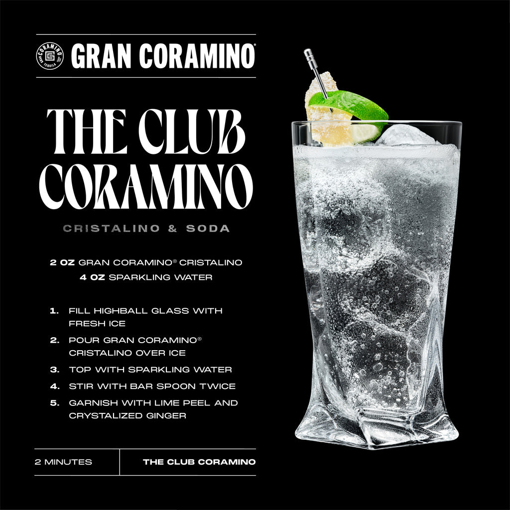Gran Coramino Tequila Reposado Cristalino 750 ml product image 3