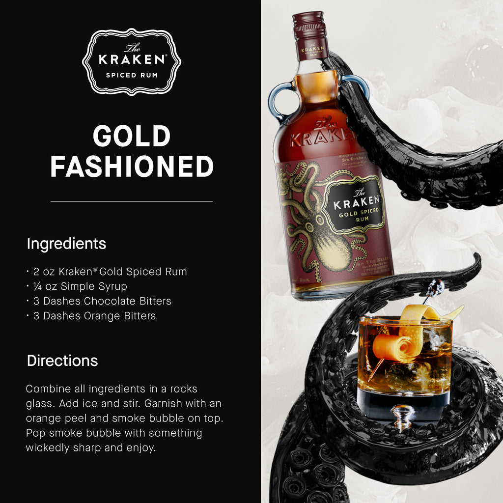 The Kraken Gold Spiced Rum 750 ml product image 7