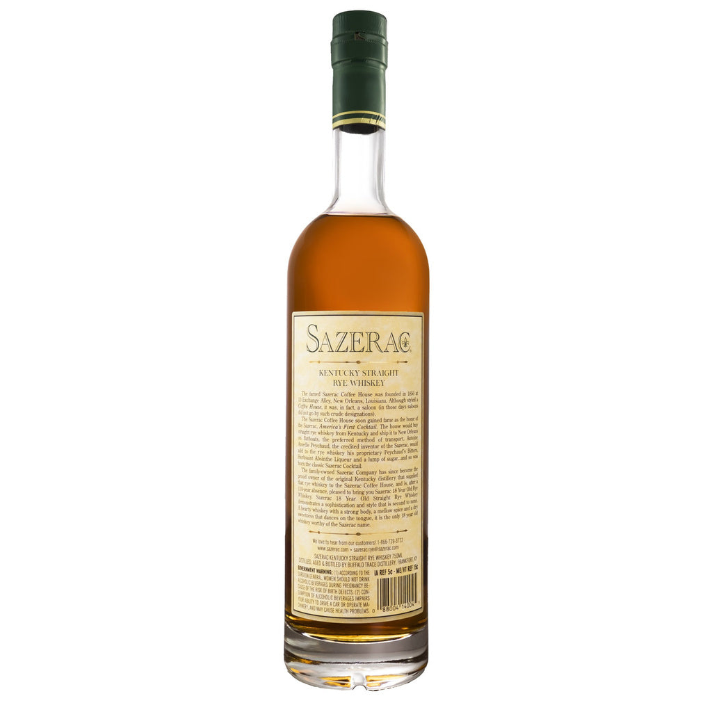 Sazerac Kentucky Straight Rye Whiskey Fall 18 year 750 ml product image 5
