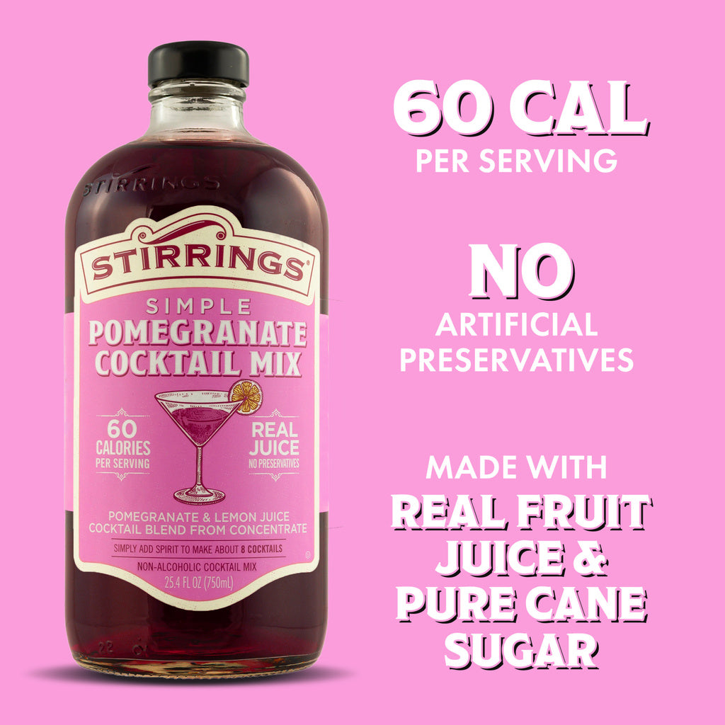 Stirrings Simple Pomegranate Cocktail Mix 750 ml product image 8