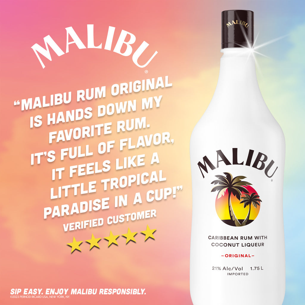 Malibu Coconut Caribbean Rum 1.75 L product image 5