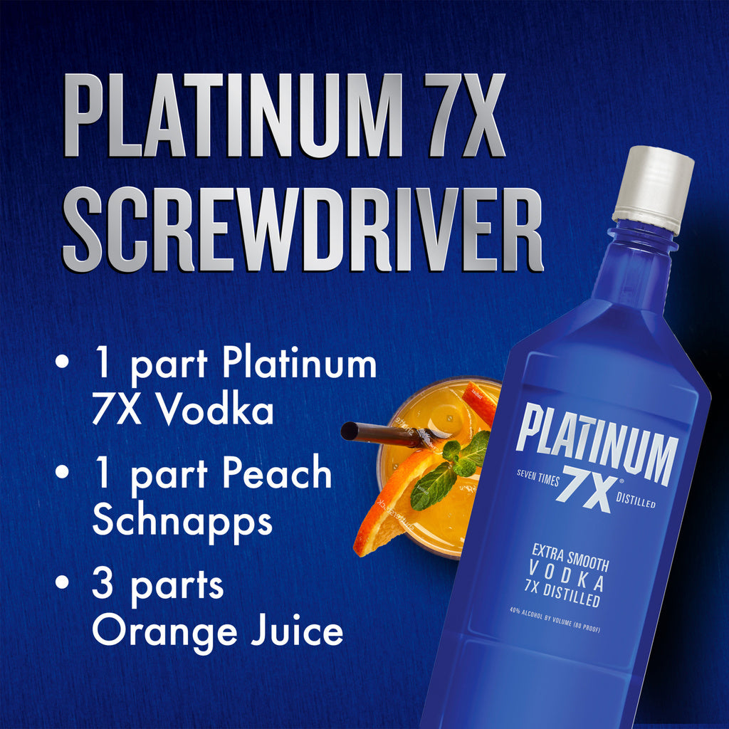 Platinum 7X Vodka 1.75 L product image 17