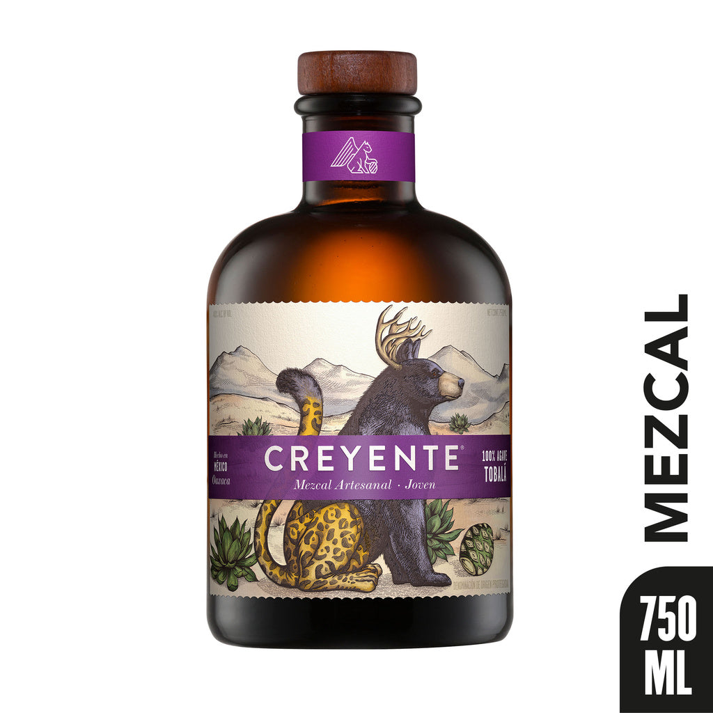 Creyente Mezcal Artesanal Joven Tobala 750 ml