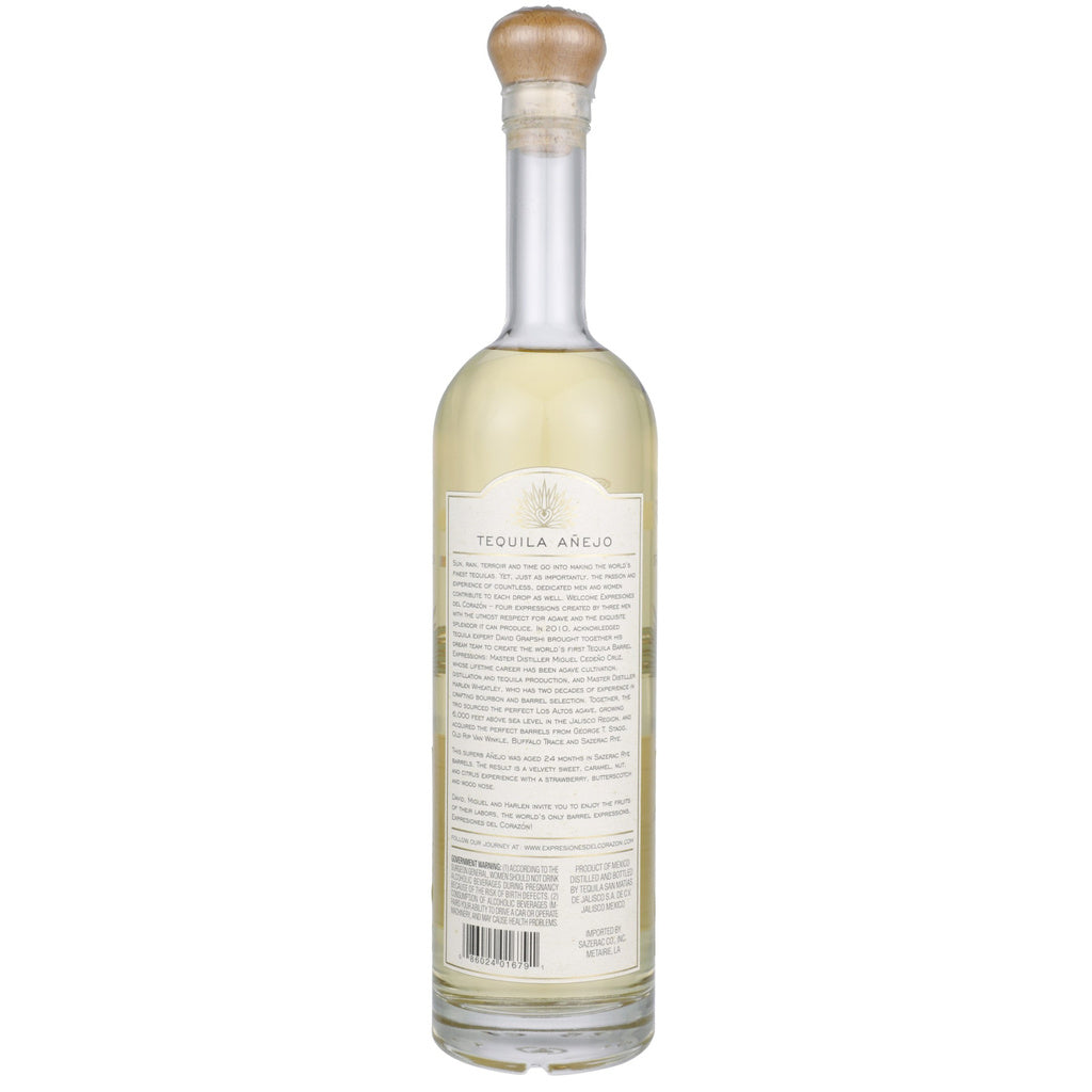 Corazon Expresiones Añejo Sazerac Rye 750 ml product image 5