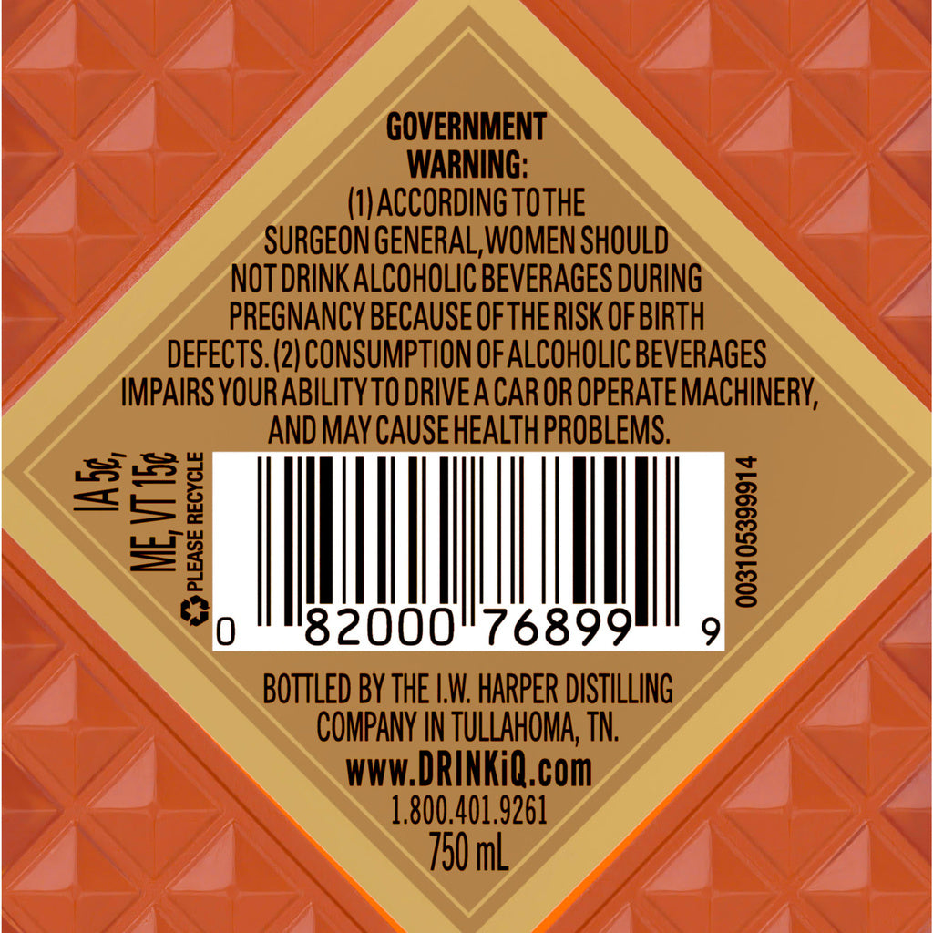 IW Harper 15 Years 750 ml product image 6