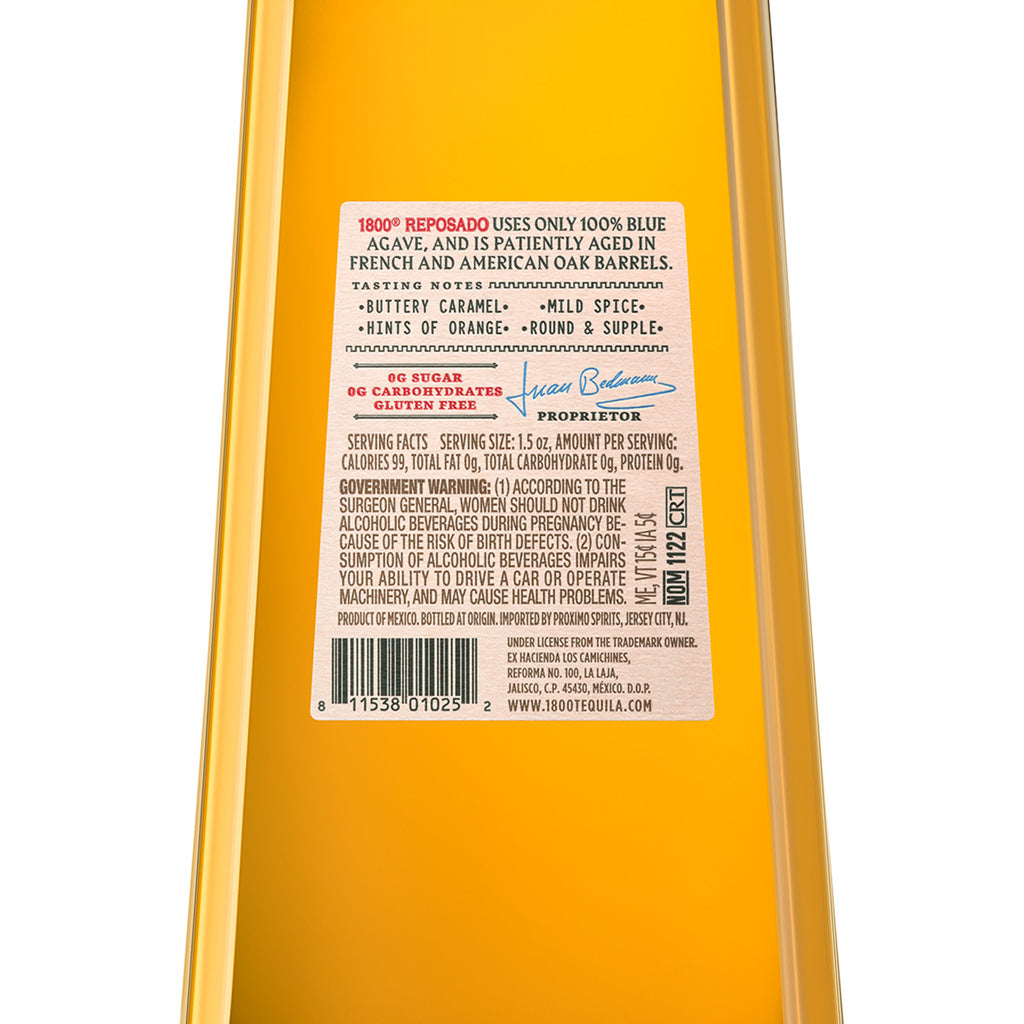 1800 Reposado 1.75 L product image 8